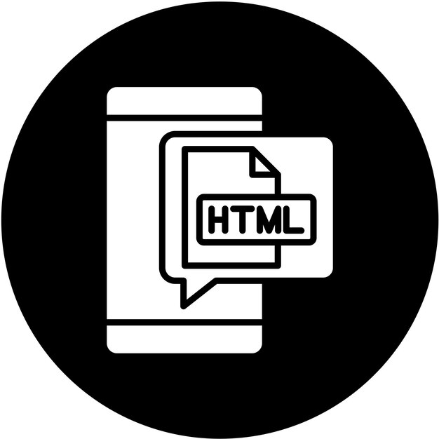 Vectorontwerp Html Icon Style