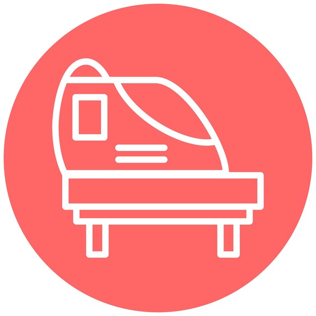 Vectorontwerp Hyperloop Icon Style