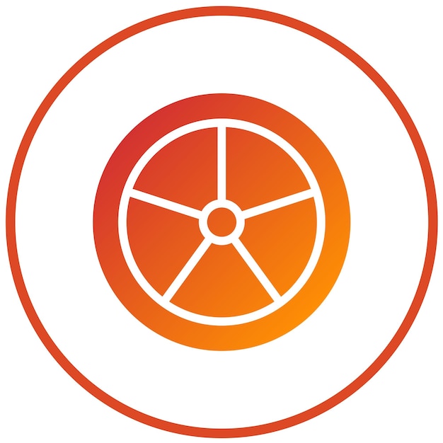Vectorontwerp Icon stijl van de bandrotatie