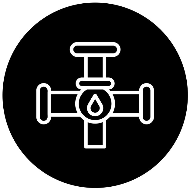 Vectorontwerp Icon stijl van de klepdeksel