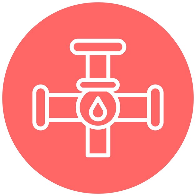 Vectorontwerp Icon stijl van de klepdeksel