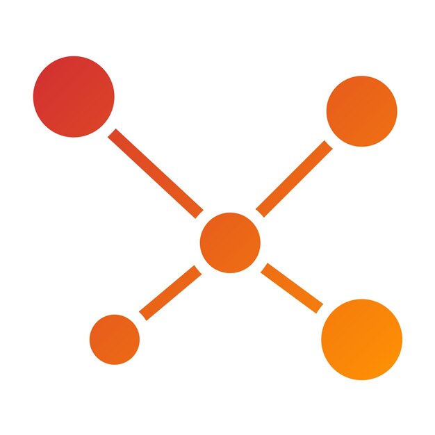 Vectorontwerp Icon stijl van de netwerkconnector