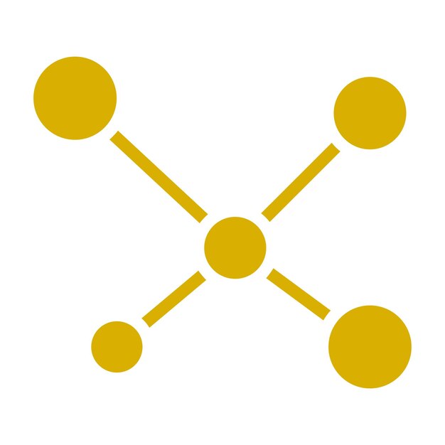 Vectorontwerp Icon stijl van de netwerkconnector