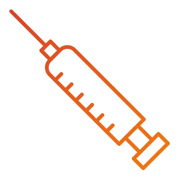 Vectorontwerp Icon stijl van de spuit