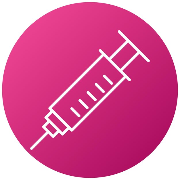 Vectorontwerp Icon stijl van de spuit
