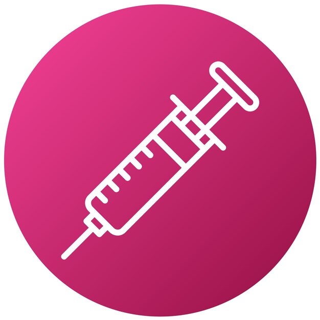Vectorontwerp Icon stijl van de spuit