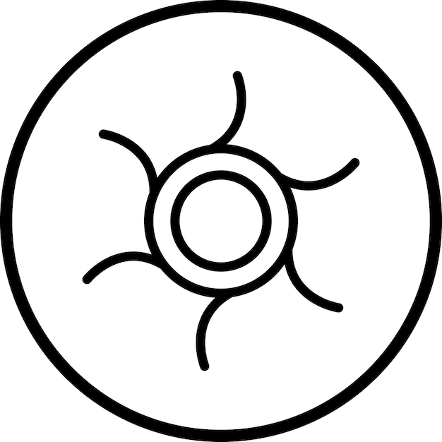Vectorontwerp Icon stijl van lichtvermogen