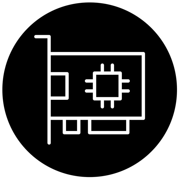 Vectorontwerp Icon stijl van netwerkkaart