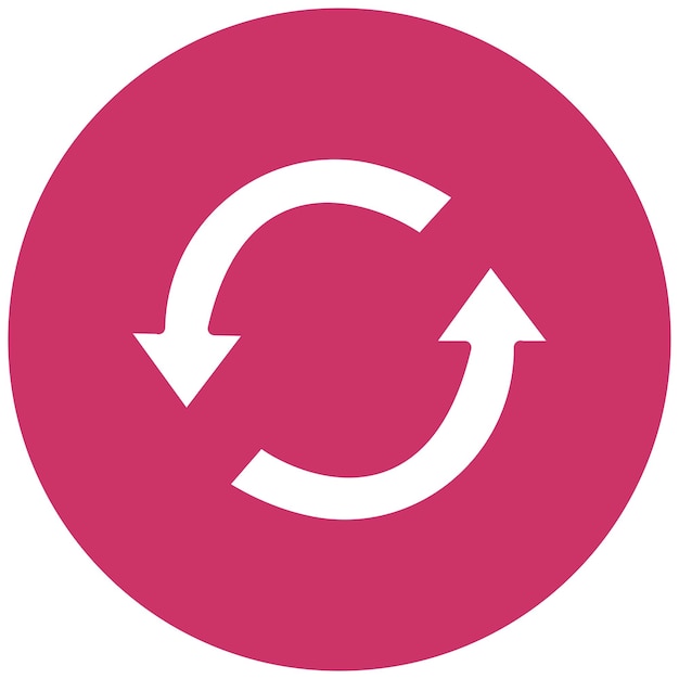 Vectorontwerp Icon stijl vernieuwen