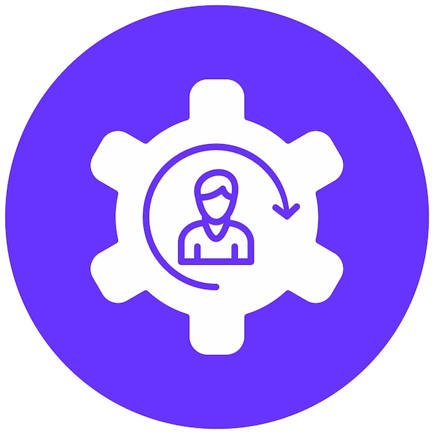 Vectorontwerp Icon stijl voor het vasthouden van klanten