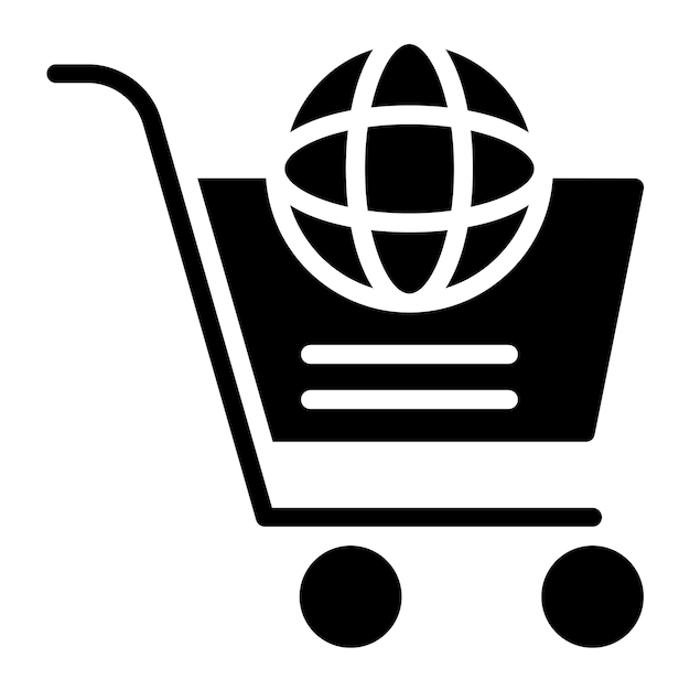 Vectorontwerp Icon Style voor e-commerce