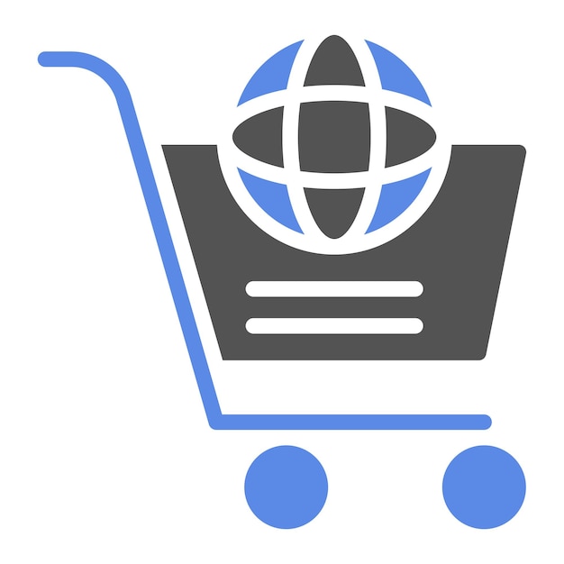 Vectorontwerp Icon Style voor e-commerce