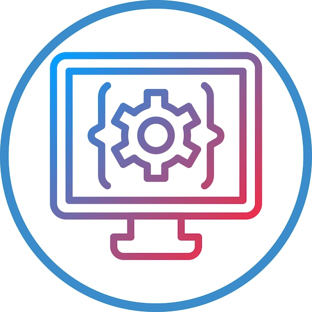 Vectorontwerp Ide Icon Stijl