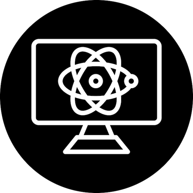 Vectorontwerp Informatica Icon Stijl