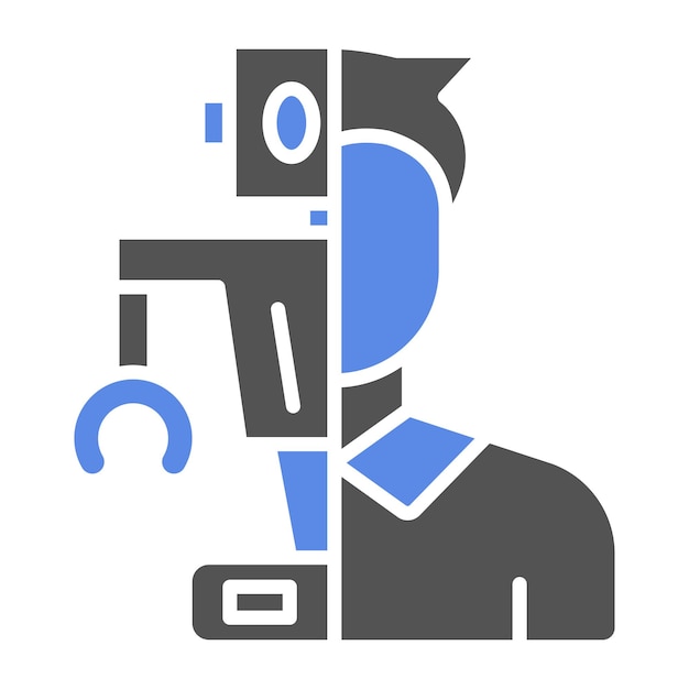 Vectorontwerp Informatica Icon Stijl