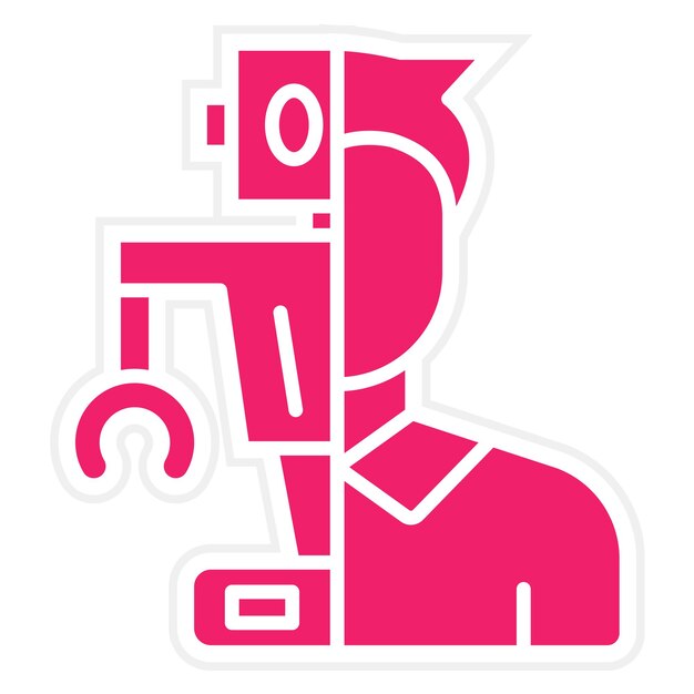 Vectorontwerp Informatica Icon Stijl