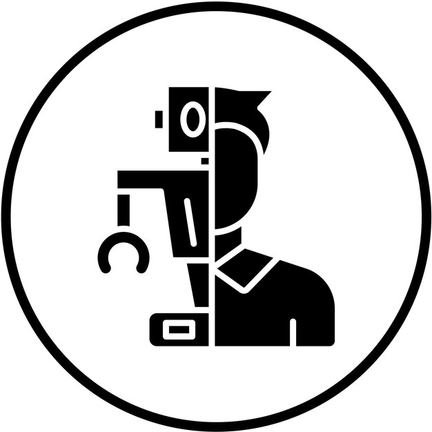 Vectorontwerp Informatica Icon Stijl
