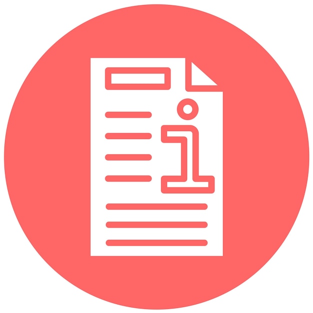 Vectorontwerp Informatie Icon Stijl