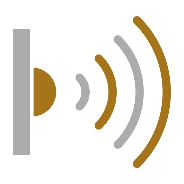 Vectorontwerp Infrarood Sensor Icon Stijl