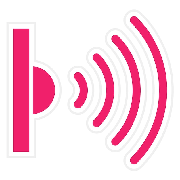 Vectorontwerp Infrarood Sensor Icon Stijl
