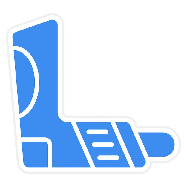 Vectorontwerp Inhalator Icon Style