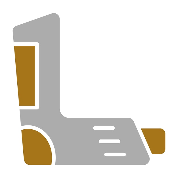Vectorontwerp Inhalator Icon Style