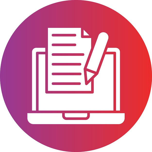 Vectorontwerp Inhoud Icon Stijl