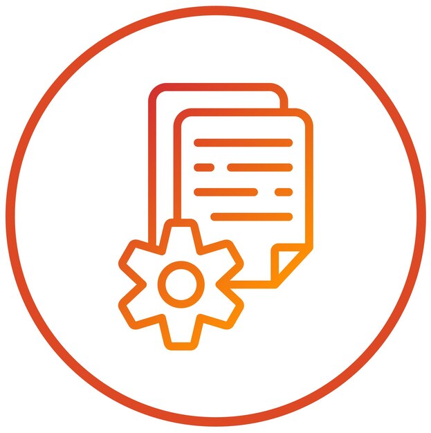 Vectorontwerp Inhoudsbeheer Icon Stijl