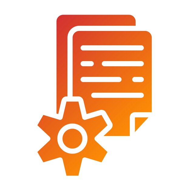 Vectorontwerp Inhoudsbeheer Icon Stijl