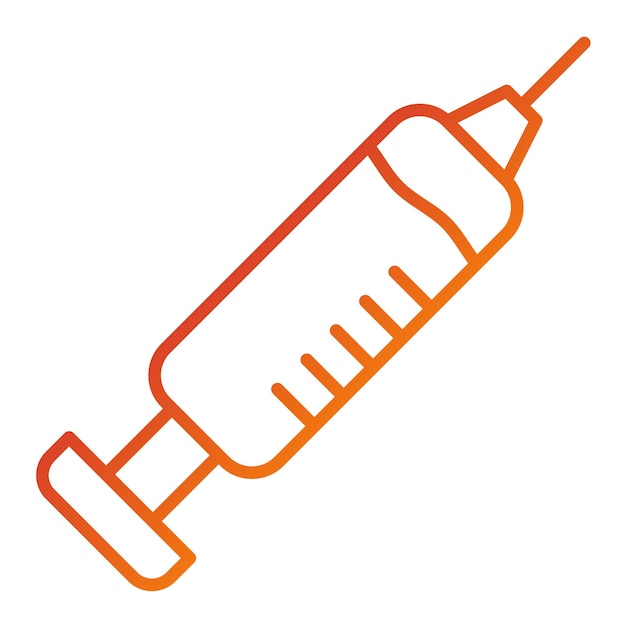 Vectorontwerp Injectie Icon Stijl