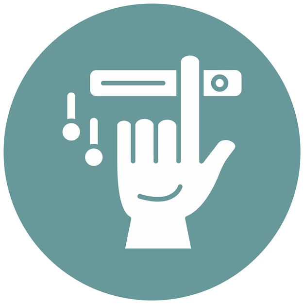 Vectorontwerp Interactie Icon Stijl