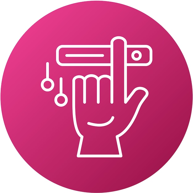 Vectorontwerp Interactie Icon Stijl