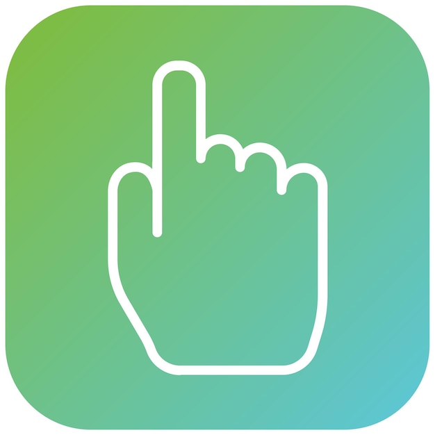 Vectorontwerp Interactieve cursor icoon stijl