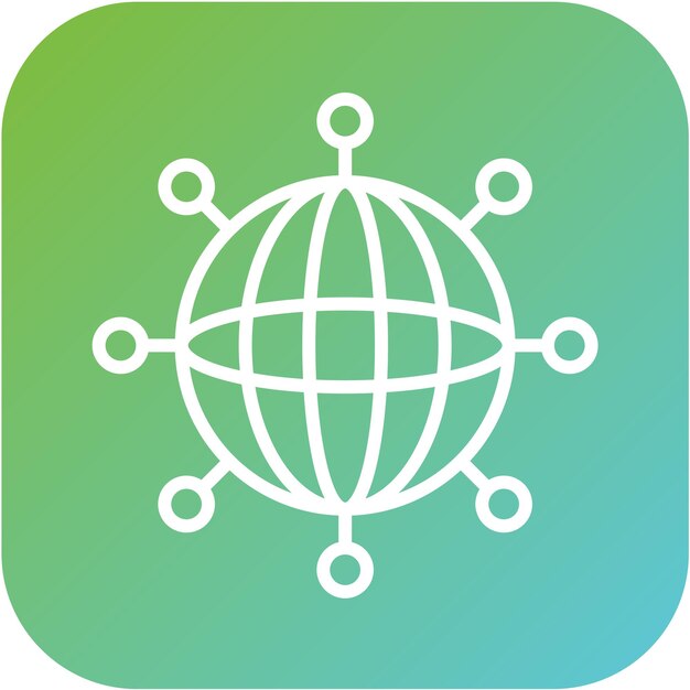 Vectorontwerp Internet Icon Style