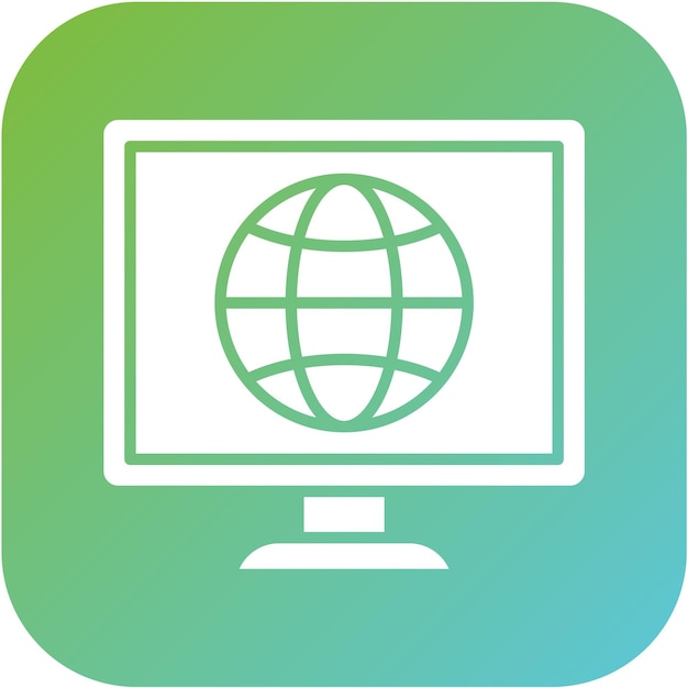 Vectorontwerp Intranet Icon Style