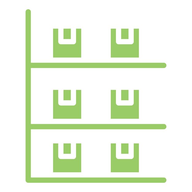 Vectorontwerp Inventaris Icon Stijl