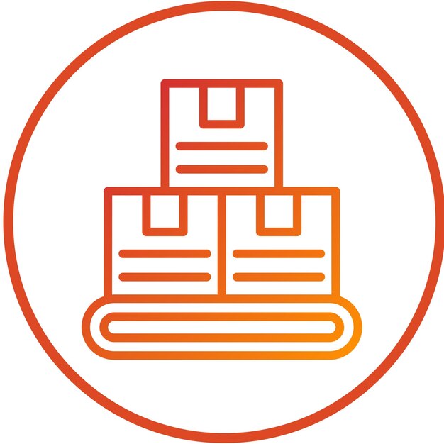 Vectorontwerp Inventaris Icon Stijl