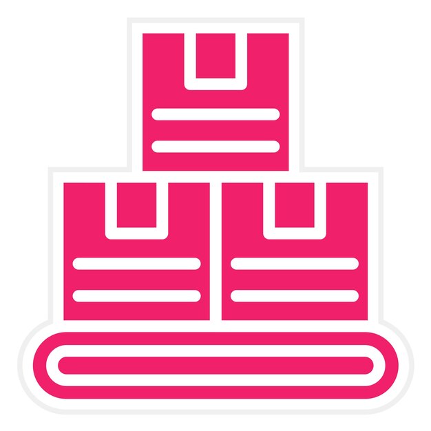 Vectorontwerp Inventaris Icon Stijl