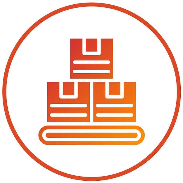 Vectorontwerp Inventaris Icon Stijl