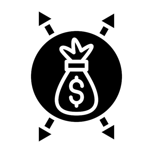 Vectorontwerp Investeringsbeslissing Icon Stijl