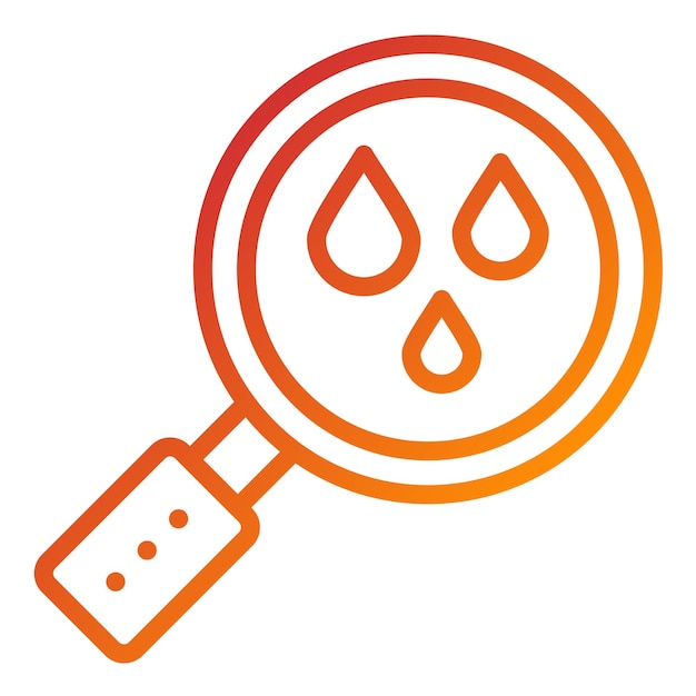 Vectorontwerp Inzicht Druppel Icon Stijl