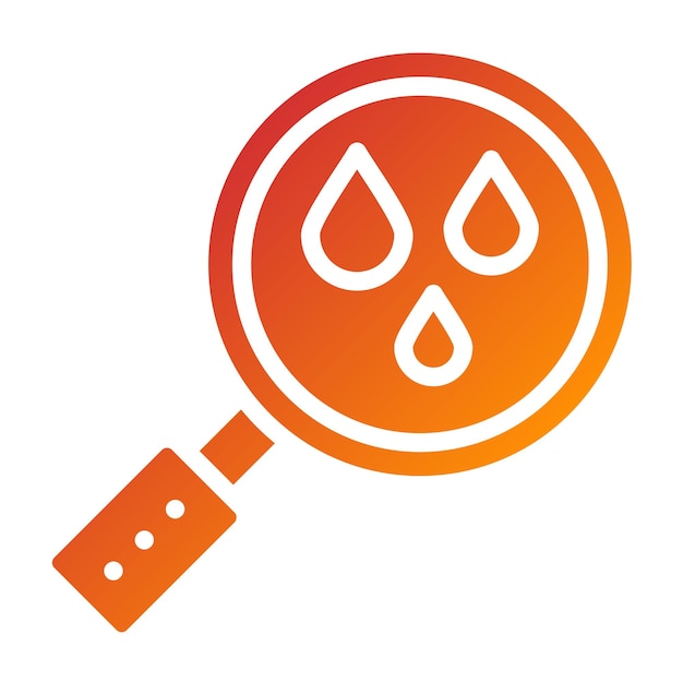 Vectorontwerp Inzicht Druppel Icon Stijl