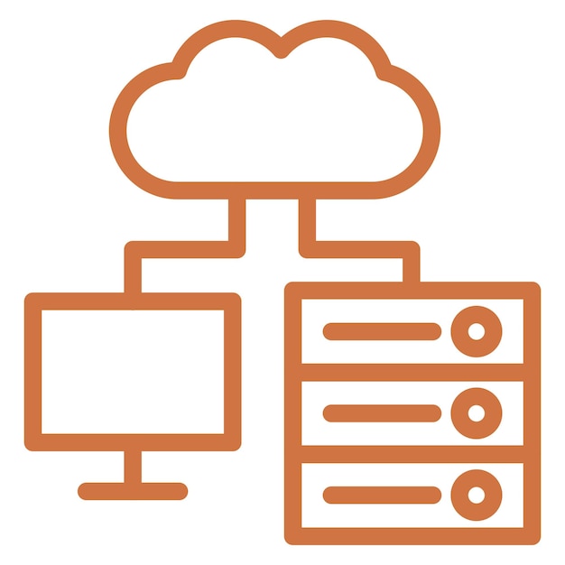 Vectorontwerp Ipaas Icon Style