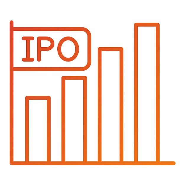 Vectorontwerp IPO Icon Style