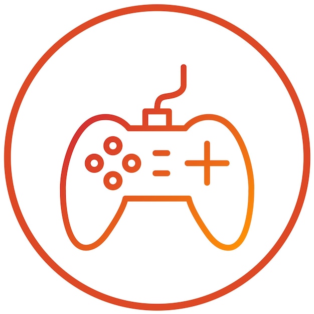 Vectorontwerp Joystick Icon Style