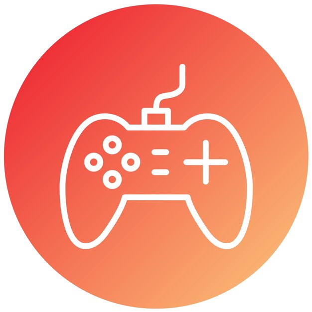 Vectorontwerp Joystick Icon Style