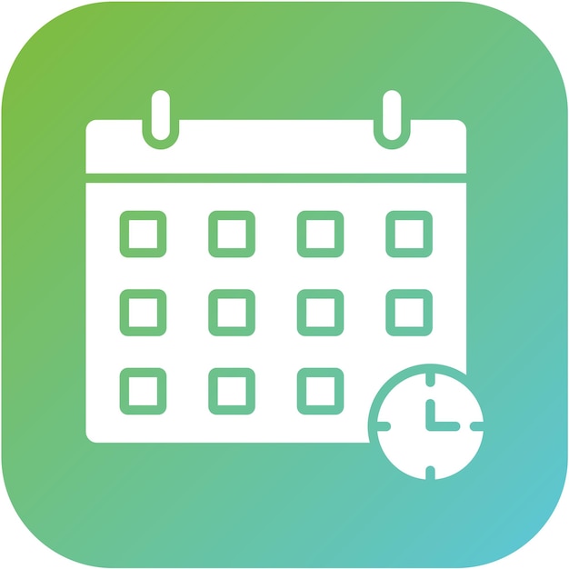 Vectorontwerp kalender icoon stijl