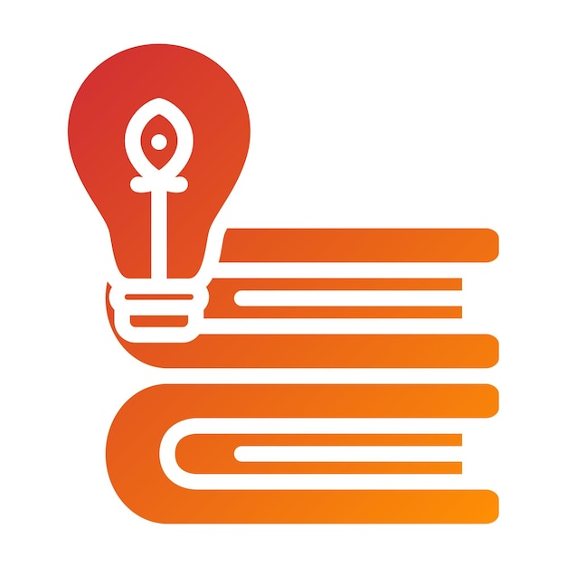 Vectorontwerp Kennisbasis Icon Stijl