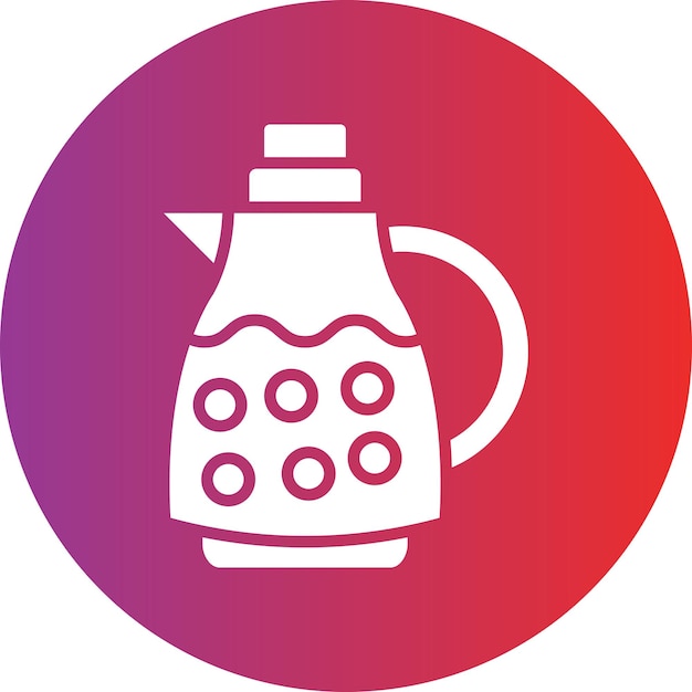 Vectorontwerp Kettle Icon Style