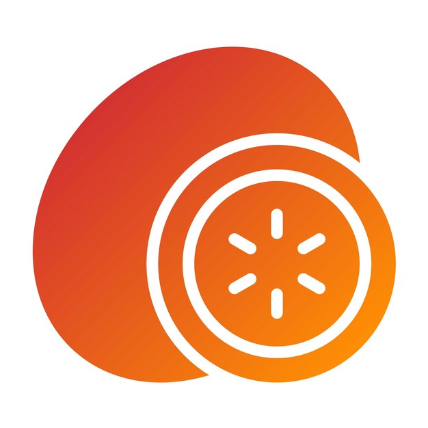 Vectorontwerp Kiwi Icon Style